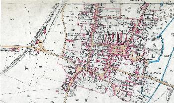 The main part of Potton in 1884